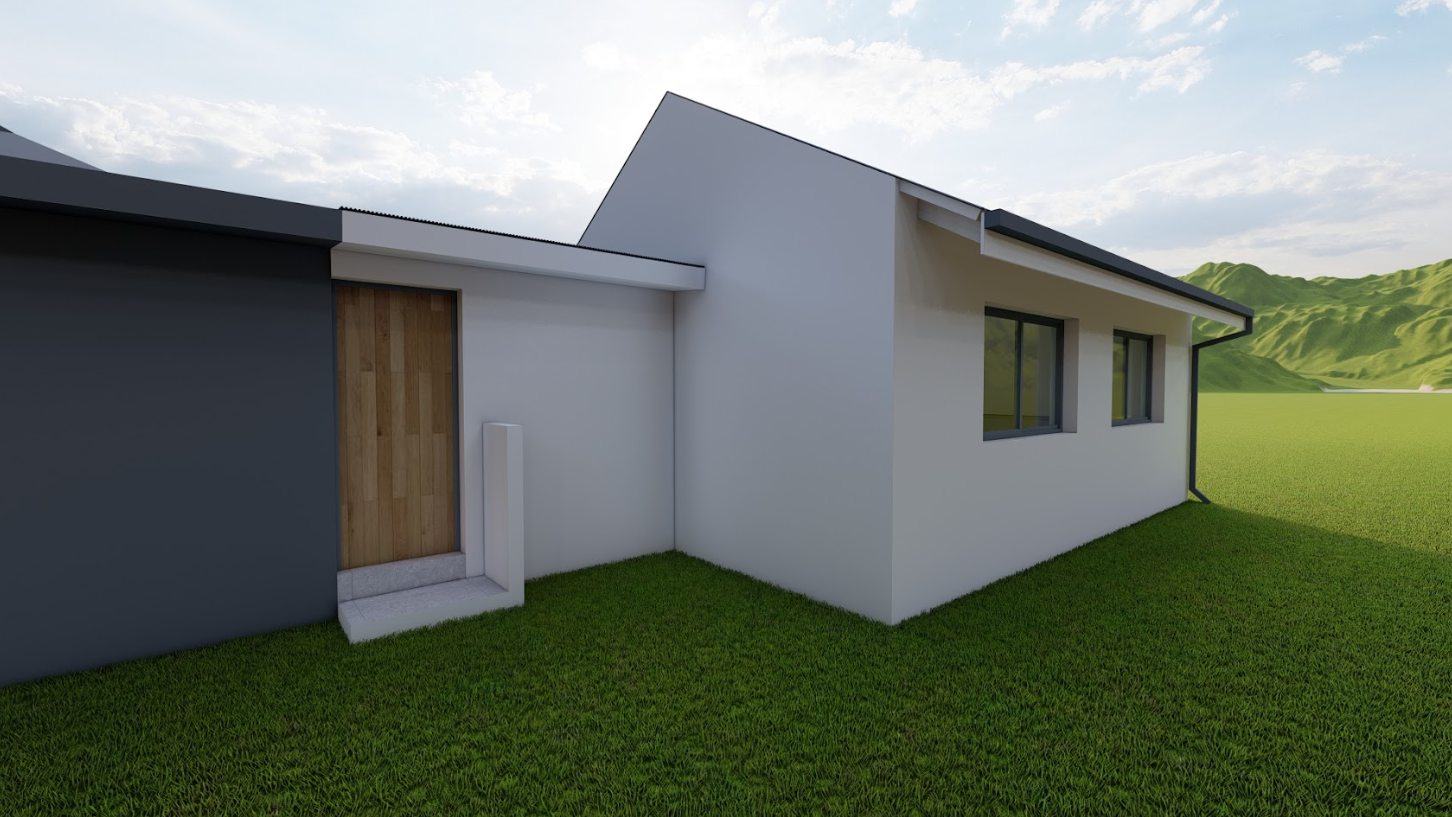 Art Studio - Back door entrance